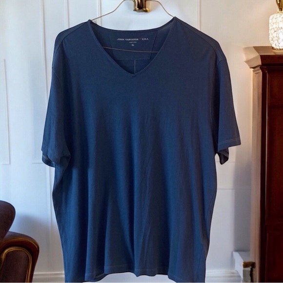JOHN VARVATOS STAR USA Tee - Dark Blue (XL) | Luxury Essentials Designer preppy - Picture 1 of 11